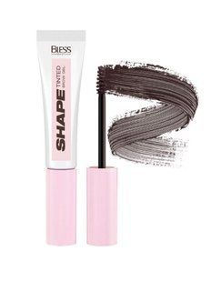 Bless Тінтуючий гель для брів Tinted Shape Brow Gel 02 Brunette 00681-1 фото