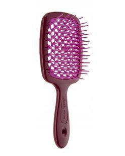 Janeke Superbrush велика щітка для волосся (бордово-фіолетова) 00598 фото