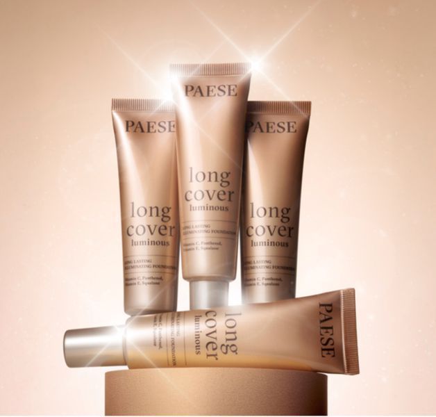 Paese тональна основа для обличчя Long Cover Luminous Foundation 1.0 w, 30 мл 00097 фото