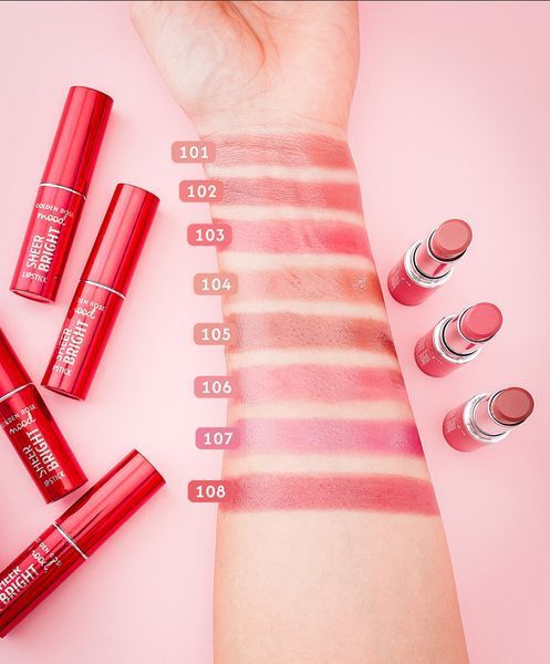 Golden Rose Mood Sheer Bright Lipstick Помада для губ 101 nude glow 00165 фото