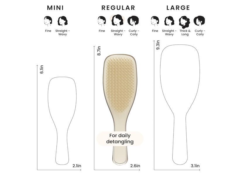 Tangle Teezer Щітка для волосся The Ultimate Detangler Chrome Neo Gold 00604 фото
