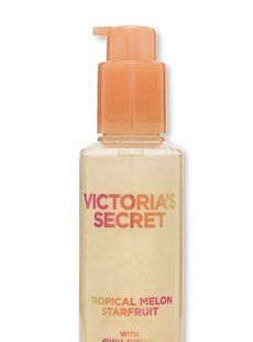 Victoria's Secret Парфумована олійка для тіла з шиммером Tropical Melon Starfruit Shimmer Body Oil 00731 фото