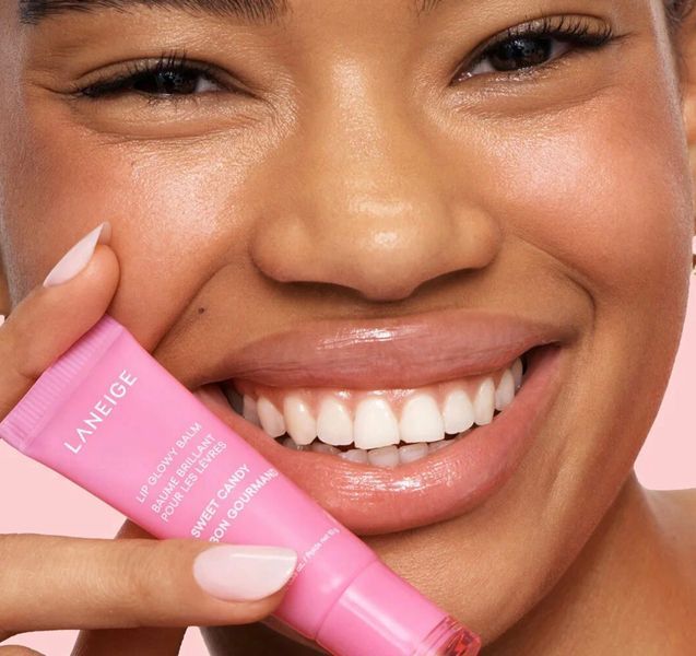 LANEIGE Відтіночний блиск-бальзам для губ lip glowy balm sweet candy 10g 00690 фото