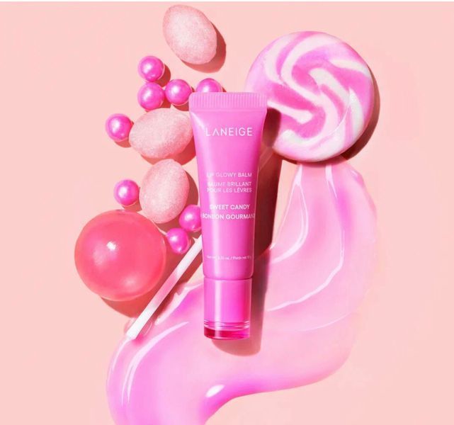 LANEIGE Відтіночний блиск-бальзам для губ lip glowy balm sweet candy 10g 00690 фото