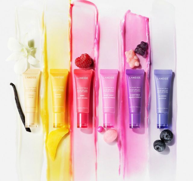 LANEIGE Відтіночний блиск-бальзам для губ lip glowy balm berry 10g 00694 фото