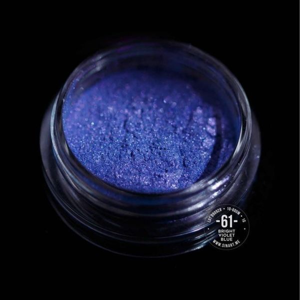 Sinart 061 BRIGHT VIOLET BLUE розсипчата тінь 00266R фото