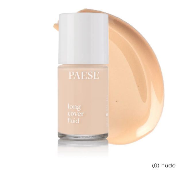 Paese Long Cover Fluid тональний крем вирівнюючий для сухої шкіри 30ml 0.5 Ivory 00024 фото