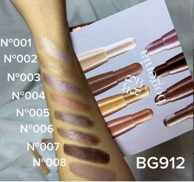 Bogenia Тіні-олівець для повік Long Lasting Eyeshadow Stick BG912 - №006 00613-2 фото