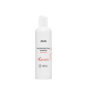 MIRELLA Відновлювальний шампунь з кератином Mirella Hair Care Reconstructing Shampoo 250 мл 00227 фото