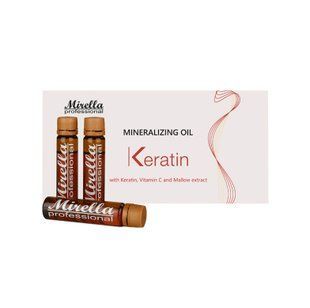 MIRELLA Мінералізована олія для волосся 10*10 мл, Mirella Professional Mineralizing Oil 00229 фото