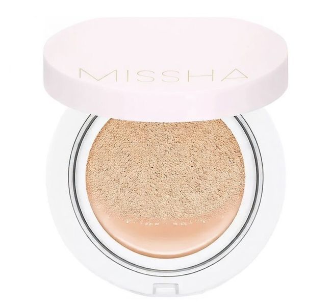 Missha Кушон Тональний Ідеальне Покриття MAGIC CUSHION COVER LASTING SPF50+ PA+++ (#21 Світлий беж) 00618-1 фото