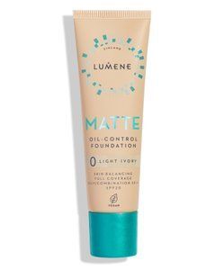Lumene Матувальна тональна основа Matte Oil-control Foundation SPF 20, 0 Light Ivory 00096 фото