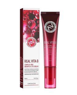 Enough Крем для повік із вітамінним комплексом для сяйва шкіри Premium Real Vita 8 Eye Cream 30ml 00754 фото