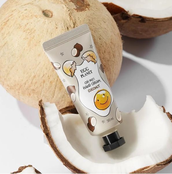 Daeng Gi Meo Ri Egg Planet Banana Oh My! Крем для рук Кокос, 30 мл 00153 фото