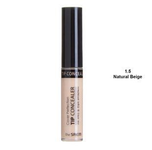 The Saem Консилер для маскування недоліків Cover Perfection Tip Concealer #1.5 Natural Beige 6.5g 00755 фото