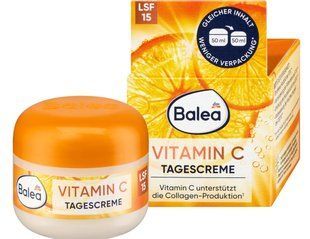 BALEA Vitamin C SPF 15 Денний крем для обличчя з вітаміном С, 50 мл 00125 фото