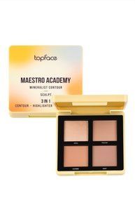 TopFace Палетка для контурингу обличчя Maestro Academy Mineralist Contour PT268, 002 00467 фото
