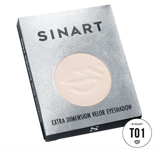 Sinart EXTRA DIMENSION VELOR EYESHADOW пресовані тіні для повік Т01 00391R фото